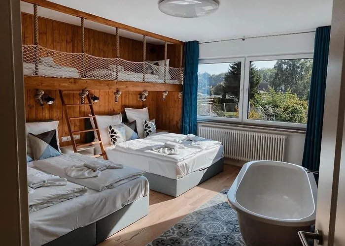 Mit Kamin Und Sauna Pier 1 아파트