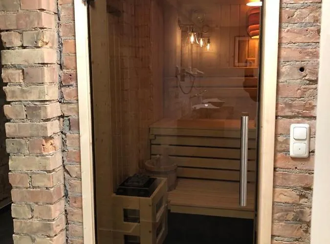 Mit Kamin Und Sauna Pier 1 아파트 제바트헤링스도르프